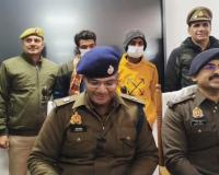 सहारनपुर में पुलिस ने दो आरोपियों को गिरफ्तार कर छिनैती की रकम और बाइक बरामद की