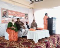 मुजफ्फरनगर के सोहजनी तगान में स्वामी यशवीर ने दिया भाषण- 'हिंदुत्व जागरण ही समय की पुकार'