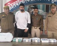 मुज़फ्फरनगर में खतौली लूट कांड के मास्टरमाइंड का पुलिस रिमांड, जेवरात और बाइक बरामद