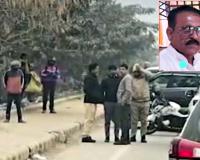 गुरुग्राम: खून से लथपथ सड़क पर पड़ी मिली ठेकेदार की लाश, सिर में चोट