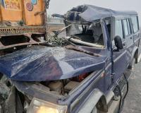 शामली: टिटौली-कैराना बाईपास पर सीओ ट्रैफिक की गाड़ी डंपर से टकराई, दो सिपाही गंभीर घायल