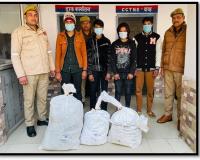 बागपत की खेकड़ा पुलिस ने चार चोर किए गिरफ्तार, नलकूपों से चुराया सामान भी बरामद