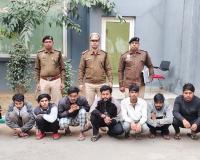 गुरुग्राम: ऑनलाइन गेम खिलाकर ठगी करने वाले नौ आरोपी राजस्थान से गिरफ्तार..दुबई से हो रहा था गिरोह का संचालन