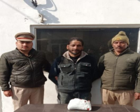 मेरठ: थाना लिसाड़ी गेट पुलिस ने 1155 ग्राम गांजा के साथ तस्कर गिरफ्तार