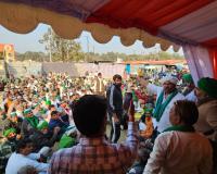 भाकियू के राष्ट्रीय चिंतन शिविर में अंतिम दिन हुआ 'रेल या जेल' का संग्राम; गौरव टिकैत के नेतृत्व में घेरा मेला अधिकारी का दफ्तर