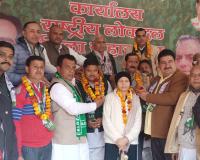 सहारनपुर: राष्ट्रीय लोकदल में बड़ी संख्या में समाजवादी पार्टी के पूर्व कार्यकर्ताओं का प्रवेश