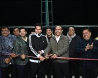 मुजफ्फरनगर: सर्विसेज क्लब में नवनिर्मित पिकलबॉल कोर्ट का उद्घाटन