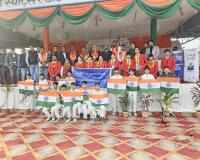 मुजफ्फरनगरः सांसद खेल महोत्सव में जी.डी. गोयनका विद्यार्थियों की सराहनीय प्रस्तुति