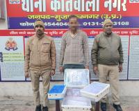 मुजफ्फरनगर: दो महीने बाद चांदी चोर गिरफ्तार, 14.6 किलो चांदी बरामद