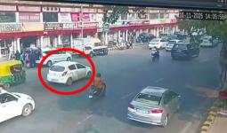 संसद भवन से महज 3 किमी की दूरी, कनॉट प्लेस में कार लेकर घूम रहा था आतंकी उमर, सीसीटीवी तस्वीर सामने आई