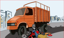 ग्रेटर नोएडा में तेज रफ्तार ट्रक से टक्कर, दो की मौत, एक गंभीर रूप से घायल