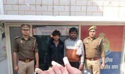 मेरठ: परतापुर थाना पुलिस ने 33 KV केबल चोरी के मामले में दो बदमाश गिरफ्तार