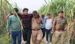 मुजफ्फरनगर में पुलिस मुठभेड़: थार सवार बदमाशों को लगी गोली, तीसरा गिरफ्तार