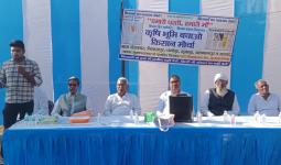 मुजफ्फरनगर की पंचायत में किसानों ने किया ऐलान: “आवास विकास को जमीन नहीं देंगे”