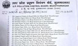 मुजफ्फरनगर में 19 पेपर मिलों को नोटिस, सड़क पर स्लज फैलाने पर एक्शन, 3 दिन का अल्टीमेटम