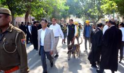 राजस्थान हाईकोर्ट को फिर मिली बम से उड़ाने की धमकी, सेशन कोर्ट की ऑफिशियल ई-मेल आईडी पर आया मेल, मेल में लिखा न्यायाधीशों के चेंबर-बाथरुम में किया बम को प्लांट