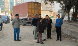 नोएडा MP-3 मार्ग पर ट्रैफिक जाम से जल्द राहत, सीईओ ने निरीक्षण कर सुधार के निर्देश दिए