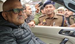 सोनू कश्यप के परिजनों से मिलने जा रहे कांग्रेस प्रदेशाध्यक्ष अजय राय को बॉर्डर पर रोका; घंटों चली 'नूरा-कुश्ती', भंगेला चौकी पर लिया हिरासत में