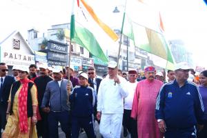 देहरादून में मुख्यमंत्री धामी ने सरदार पटेल की 150वीं जयंती पर दी श्रद्धांजलि, शुरू की एकता पदयात्रा