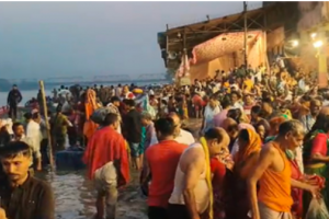 मथुरा में भाई दूज पर यम द्वितीया की धूम, विश्राम घाट पर उमड़ा आस्था का सैलाब