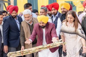 गन्ने का रिकॉर्ड भाव, सरकार ने दाम बढ़ाकर किए ₹416 रुपये प्रति क्विंटल, नई शुगर मिल का किया उद्घाटन