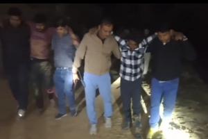 बुलंदशहर में पुलिस मुठभेड़: कोर्ट से लौट रहे युवक को गोली मारने वाले तीन बदमाश गिरफ्तार, दो घायल