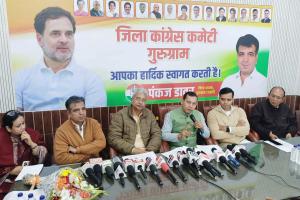 गुरुग्राम: मनरेगा का केवल नाम ही नहीं बदला, लाखों को वंचित किया..पहले रोजगार की गारंटी देती थी योजना, अब गारंटी से बाहर कर दी: अजय उपाध्याय