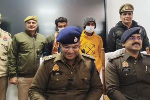 सहारनपुर में पुलिस ने दो आरोपियों को गिरफ्तार कर छिनैती की रकम और बाइक बरामद की