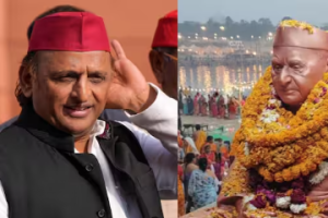 सियासी माघ मेला: प्रयागराज में 'नेताजी' की प्रतिमा पर रोक, सपा नेता पर गुंडा एक्ट; अखिलेश बोले- 'PDA समाज आहत'
