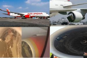  दिल्ली एयरपोर्ट पर एयर इंडिया का नया ए-350 विमान क्षतिग्रस्त, इंजन में फंसा कंटेनर