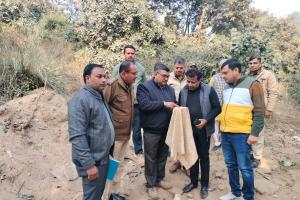 शुकतीर्थ में बनेगा नया थाना: वन विभाग की 100 बीघा जमीन चिन्हित, एसडीएम और सीओ ने किया स्थलीय निरीक्षण