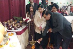 शामली: सिल्वर बेल्स पब्लिक स्कूल में उत्तर प्रदेश पर्व-हमारी संस्कृति के अंतर्गत जनपद स्तरीय संस्कृति उत्सव