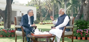 पीएम मोदी ने बिल गेट्स से कहा, भारत ने करोड़ों लोगों तक पहुंचाई एआई जैसी नई प्रौद्योगिकी