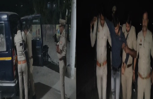 सुल्तानपुर में पुलिस और बदमाशों के बीच मुठभेड़, दो गिरफ्तार