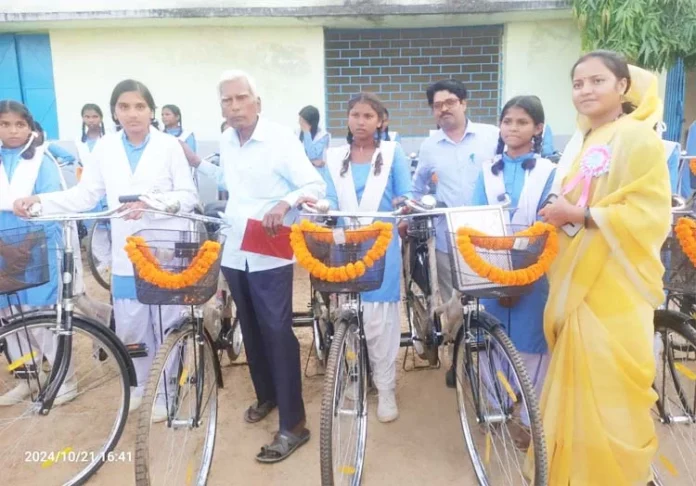 distributed bicycles