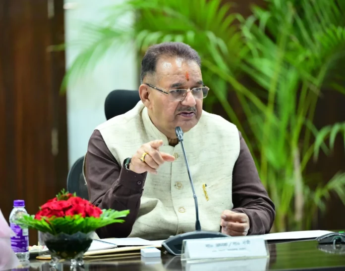 Minister Ganesh Joshi